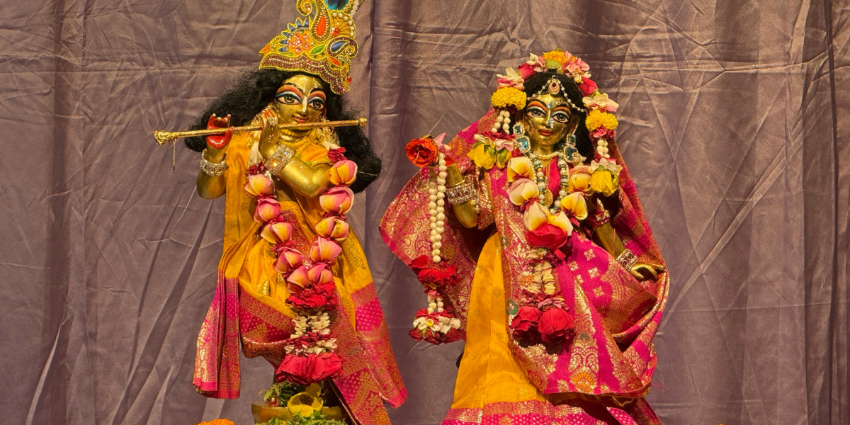 A pooja is organized at krishna temple on the occassion of Utpanna Ekadashi 2025