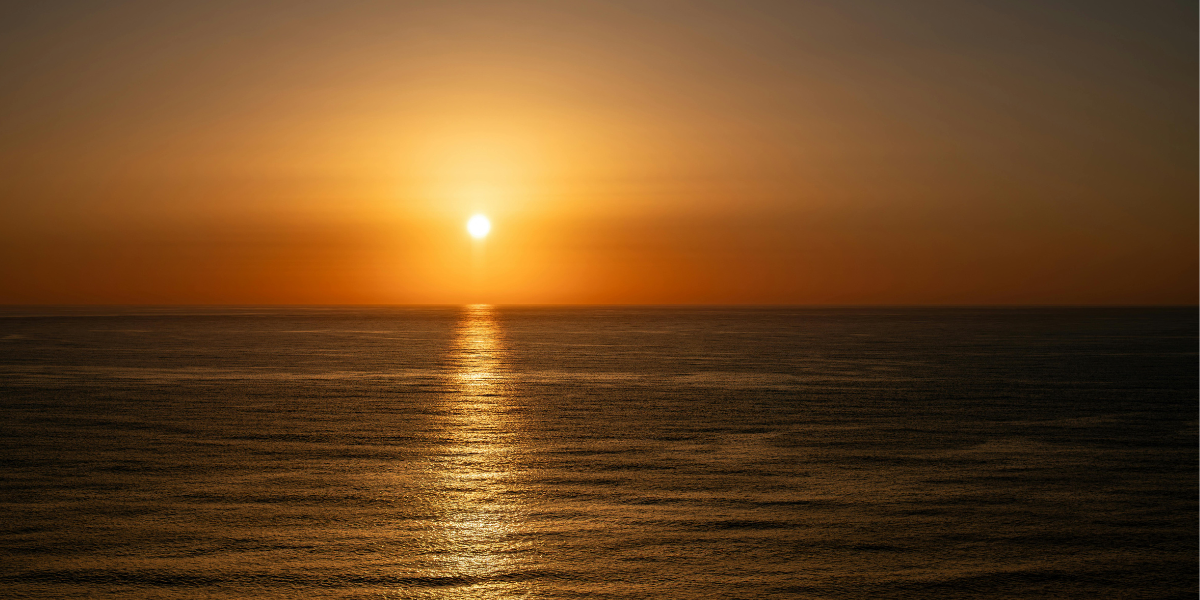 Sunrise at the sea on the occassion of Pausa Amavasya 2025